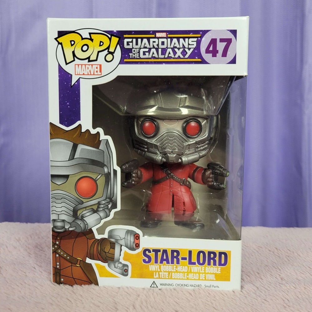 Funko POP! Guardians Of The Galaxy Star Lord Figure #47